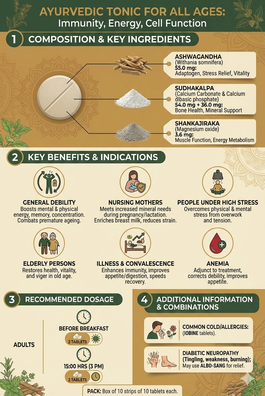 Albo Sang® 10x10 Tabs